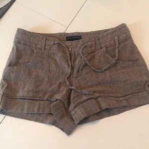 Banana Republic linen shorts with drawstring